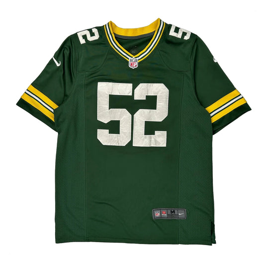 Vintage Green Bay Packers Nike Football Jersey - Medium Green Polyester