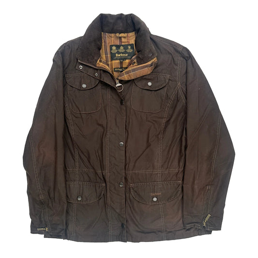 Barbour Wax Jacket - Large Brown Cotton