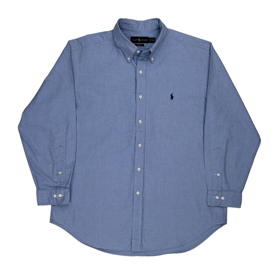 Ralph Lauren Shirt - XL Blue Cotton