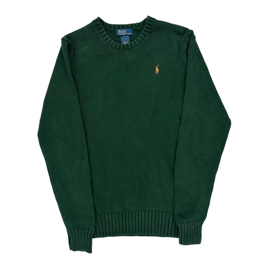 Polo By Ralph Lauren Jumper - XS Green Cotton
