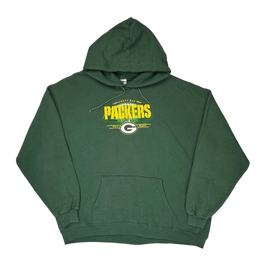 Green Bay Packers N.F.L. Team Apparel Nfl Hoodie - XL Green Cotton Blend