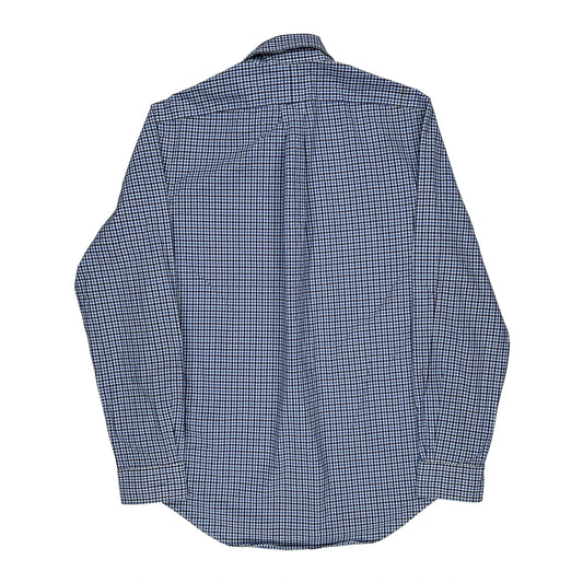Polo By Ralph Lauren Checked Shirt - Large Blue Cotton