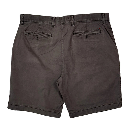 Tommy Hilfiger Chino Shorts - 36W 9L Grey Cotton