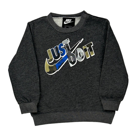 Age 24 Months Nike Sweatshirt - 2XS Grey Cotton