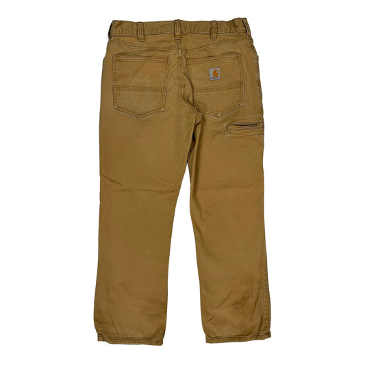 Carhartt Carpenter Trousers - 32W 30L Brown Cotton
