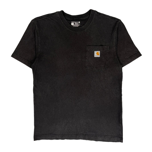 Vintage Carhartt T-Shirt - Small Black Cotton