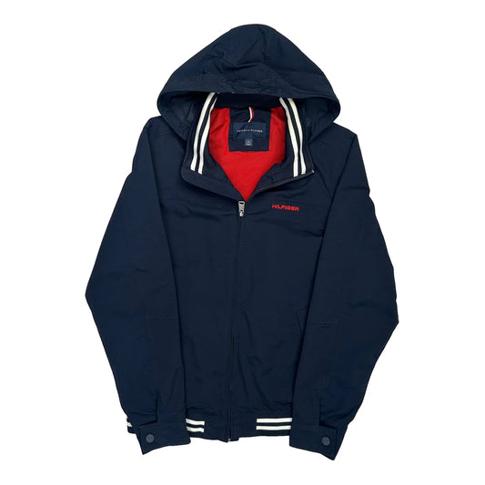 Tommy Hilfiger Windbreaker - Small Navy Polyester