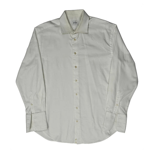 Armani Shirt - Large White Cotton