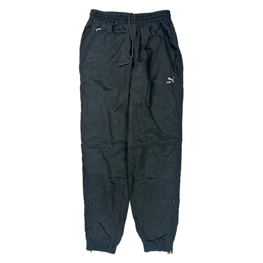 Puma Track Pants - Large Black Polyester