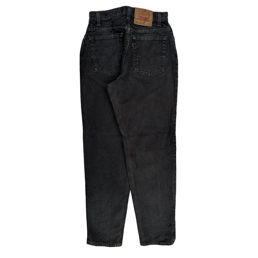 Made In USA Levis 551 Jeans - 30W UK 10 Black Cotton