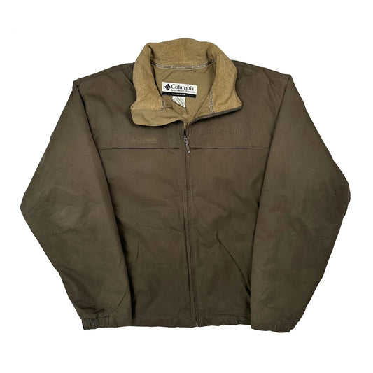 Columbia Jacket - Large Brown Polyester