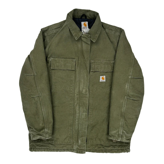 Carhartt Jacket - Small Green Cotton