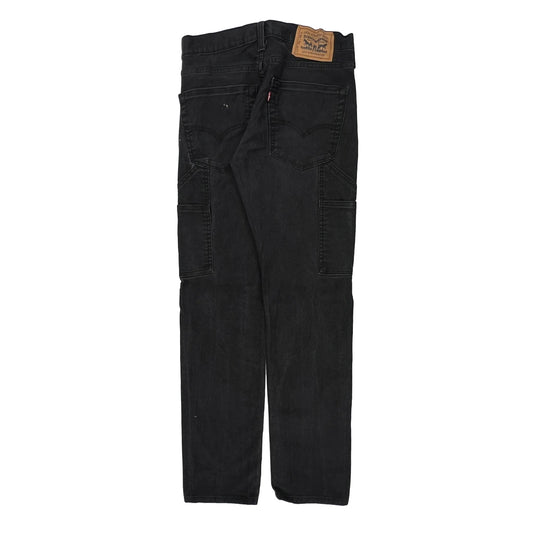 Levis Jeans - 29W 31L Black Cotton