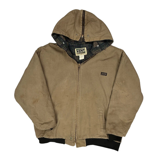 Made In USA Berne Jacket - 2XL Beige Cotton