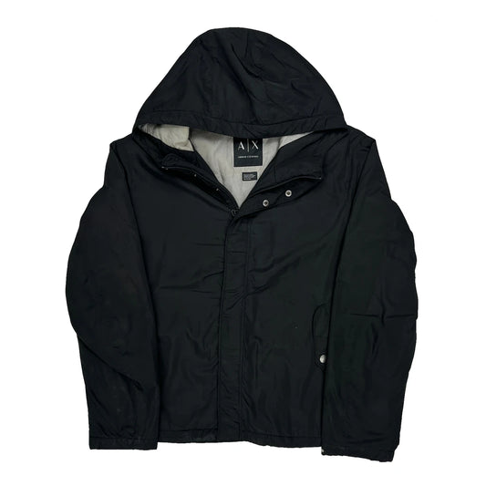 Armani Exchange Jacket - 2XL Black Polyester