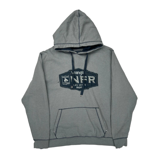 Las Vegas 2019 Wrangler Hoodie - XL Grey Cotton