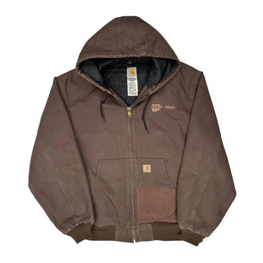 Carquest Filters Carhartt J130 Dkb Jacket - XL Brown Cotton