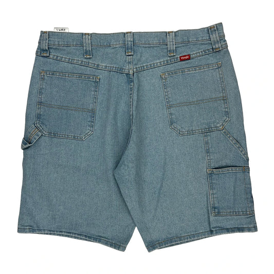 Wrangler Denim Shorts - 38W 9L Blue Cotton