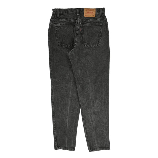 Made In USA Levis 551 Jeans - 30W UK 12 Black Cotton