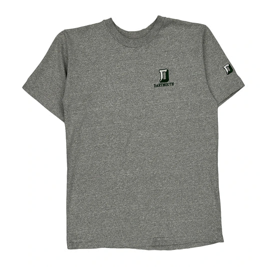 Made In USA Single Stitch Dartmouth The Cotton Exchange College T-Shirt - Medium Grey Cotton