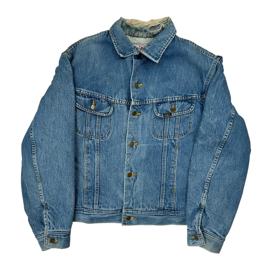 Lee Storm Rider Denim Jacket - XL Blue Denim