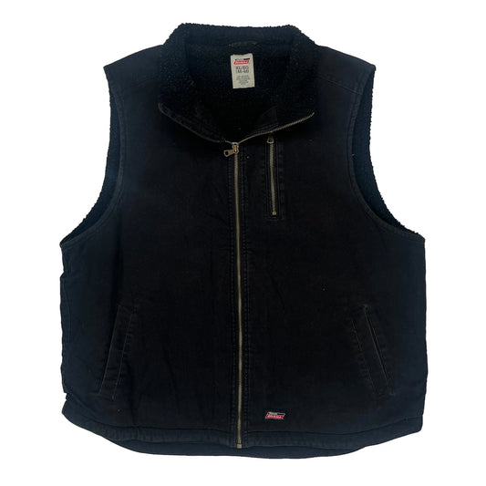 Vintage Dickies Vest - XL Black Cotton