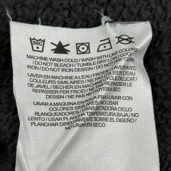 Nike 1/4 Zip - Small Grey Cotton Blend