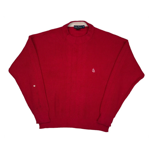 Nautica Jumper - Medium Red Cotton