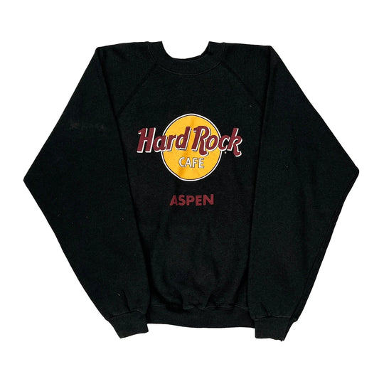 Hard Rock Cafe Sweatshirt - XL Black Cotton Blend