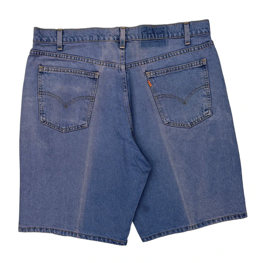 Levis Denim Shorts - 36W 9L Blue Denim