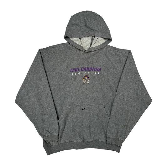 East Carolina Nike College Hoodie - XL Grey Cotton