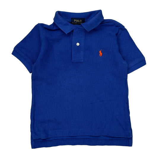 Age 2 Polo By Ralph Lauren Polo Shirt - 2XS Blue Cotton