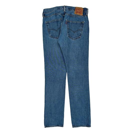 501 Levis Jeans - 32W 34L Blue Denim