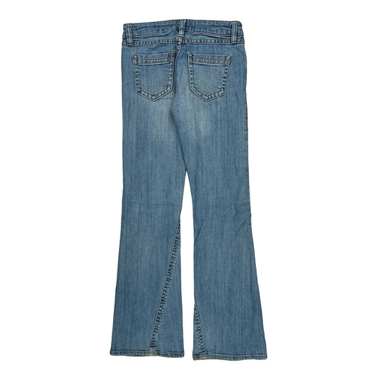Levis Flared Jeans - 28W UK 6 Light Wash Denim