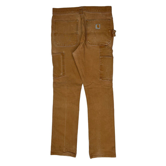 Carhartt Carpenter Trousers - 31W 30L Brown Cotton