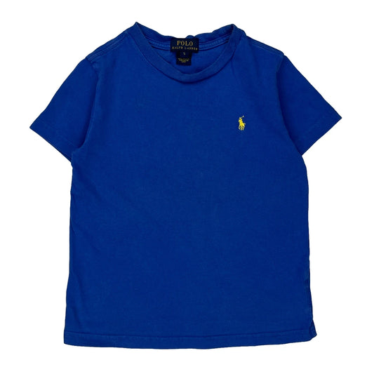 Age 5 Polo By Ralph Lauren T-Shirt - Small Blue Cotton