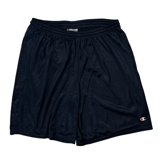 Champion Sport Shorts - Large Black Polyester