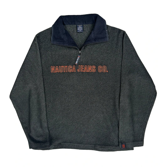 Nautica Spellout Fleece - Large Grey Polyester