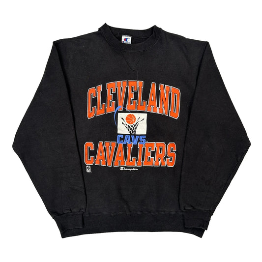 Made In USA Champion Cleveland Cavaliers Sweatshirt - XL Black Cotton