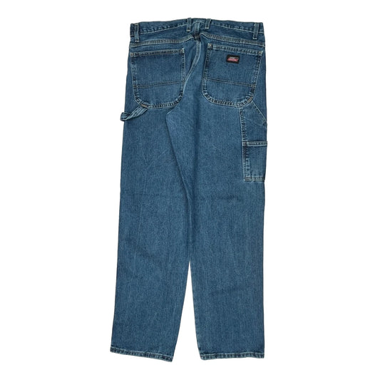 Dickies Carpenter Jeans - 34W 34L Blue Cotton