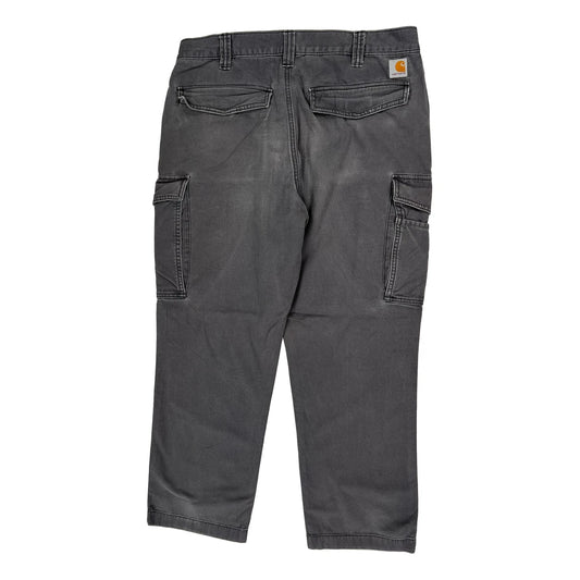 Carhartt Cargo Trousers - 34W 30L Grey Cotton