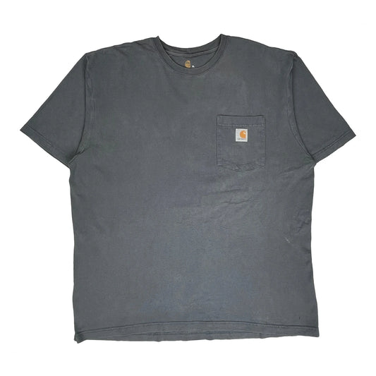 Carhartt T-Shirt - XL Grey Cotton