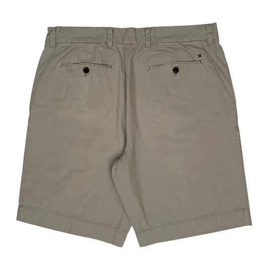 Tommy Hilfiger Chino Shorts - 34W 10L Beige Cotton