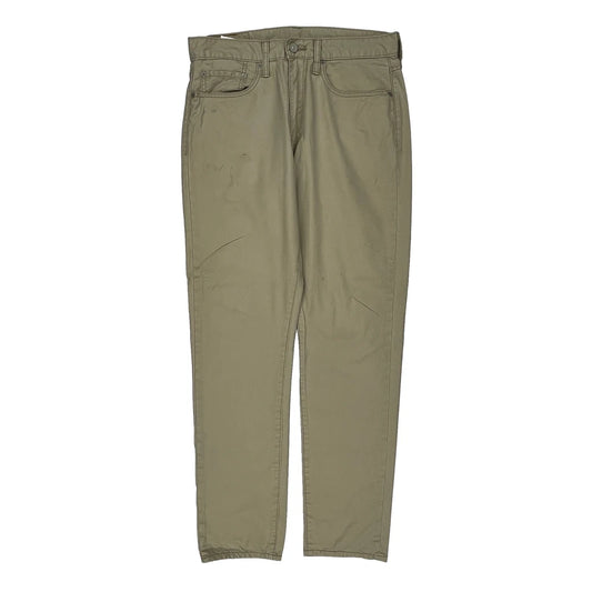 Levis Trousers - 32W 31L Khaki Cotton