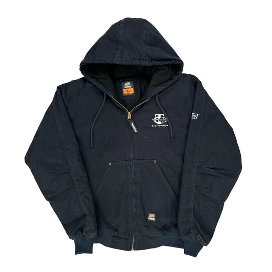Vintage Berne Jacket - XL Navy Cotton
