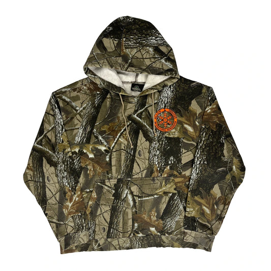 Red Head Camo Hoodie - Large Camo Cotton Blend
