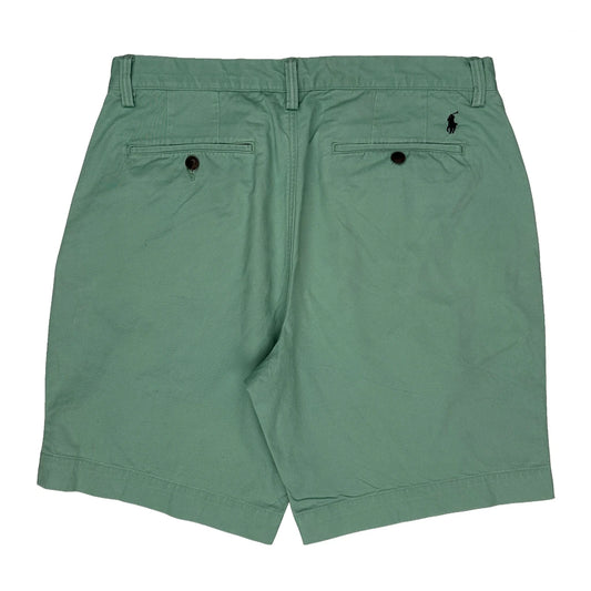 Polo By Ralph Lauren Chino Shorts - 33W 6L Green Cotton
