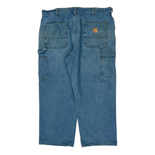 Carhartt Carpenter Trousers - 37W 27L Blue Denim