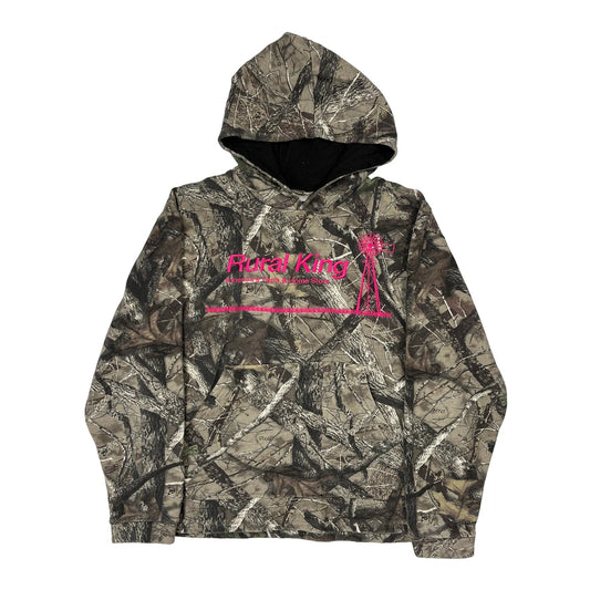 True Timber Camo Hoodie - XL Green Cotton
