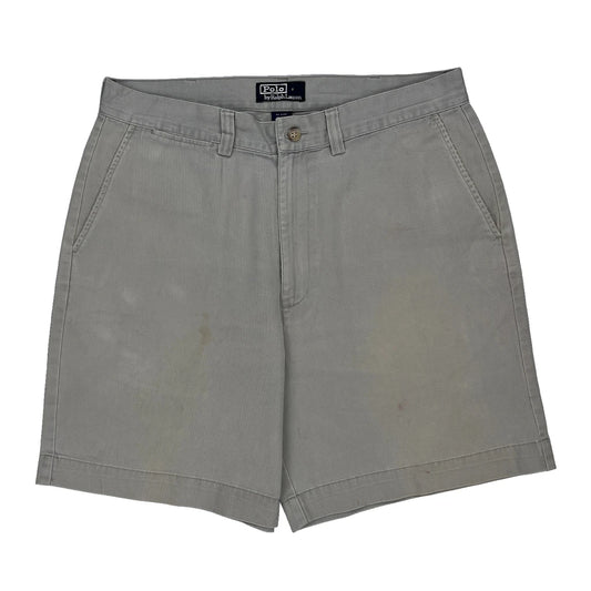 Polo By Ralph Lauren Chino Shorts - 34W 8L Grey Cotton